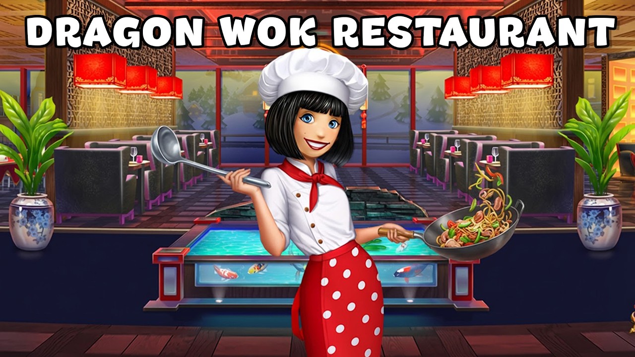Геймплей Cooking Fever | Ресторан Dragon Wok 🐉
