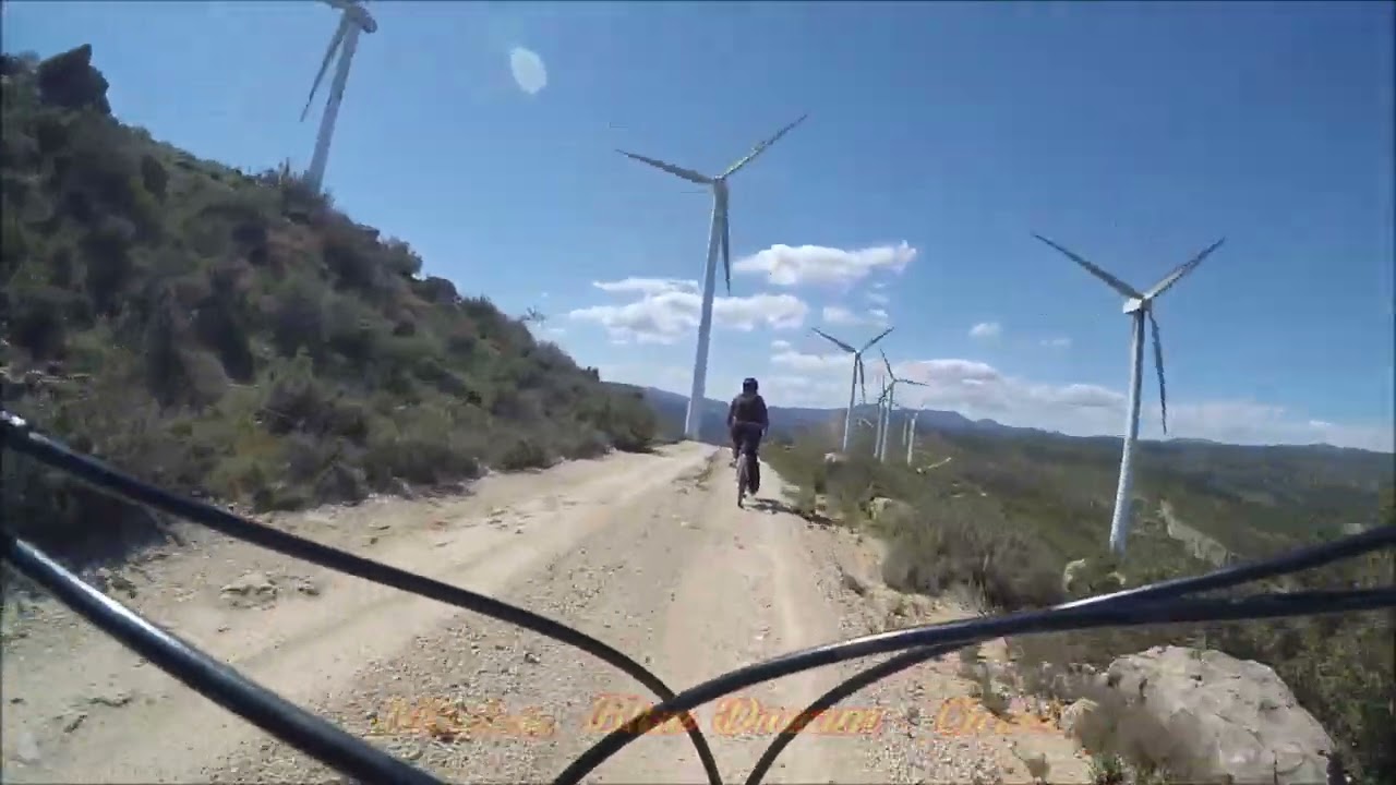 Buñol: Parque Eólico en bici