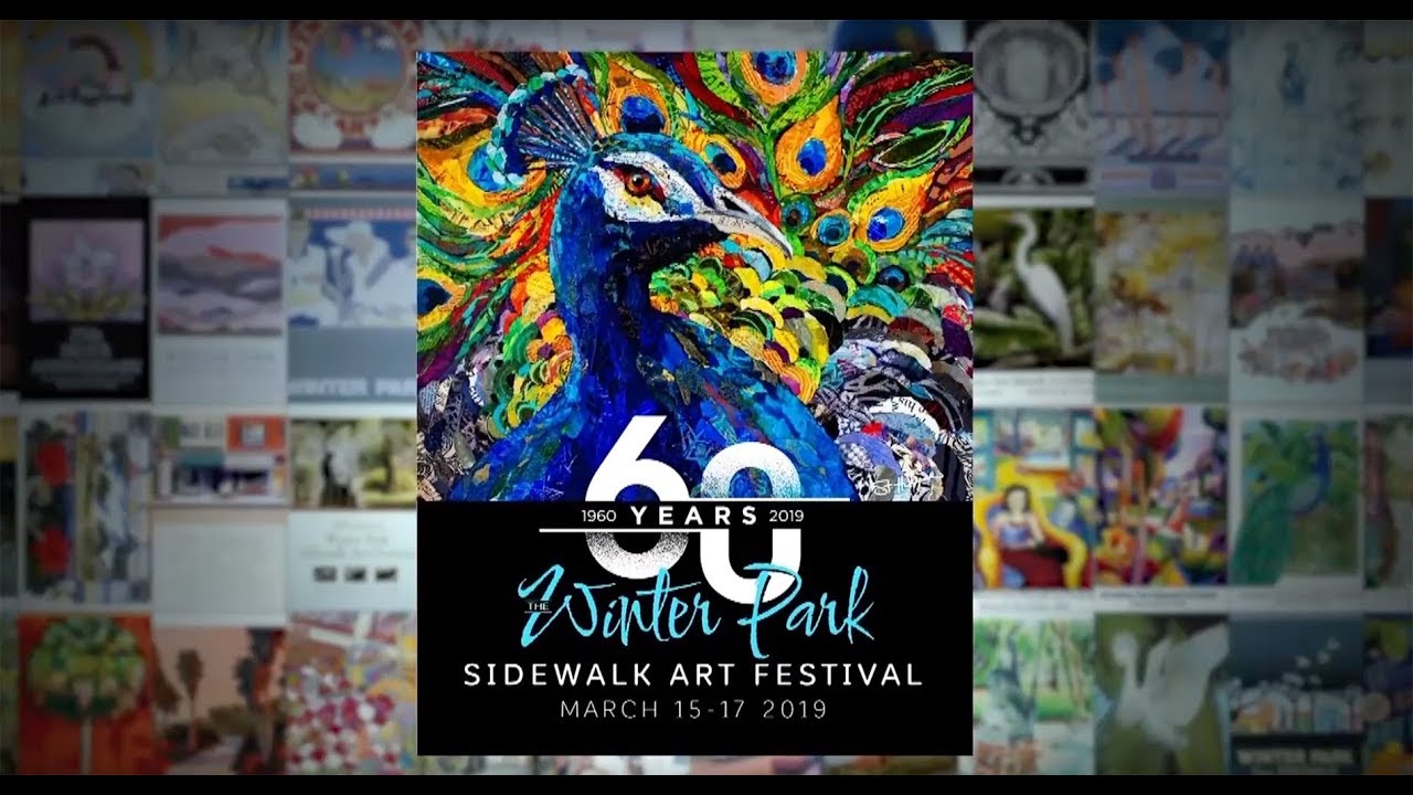 Winter Park Sidewalk Art Festival 2019 | Winter Park Florida | 60th Anniversary