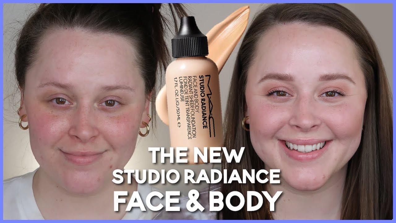 Trying the *NEW* MAC Studio Radiance Face and Body Foundation | Wear Test and Review