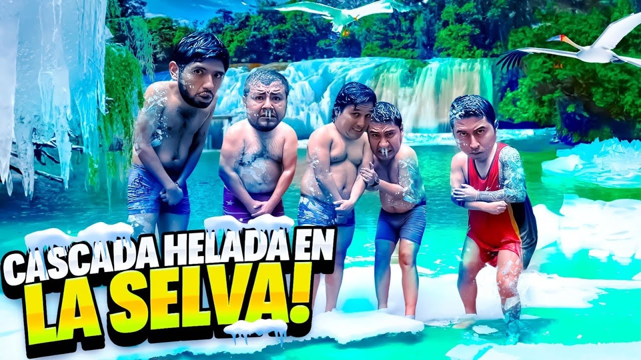🔥VIAJANDO CON EL CREW, NOS METIMOS A UNA CASCADA HELADA🥶