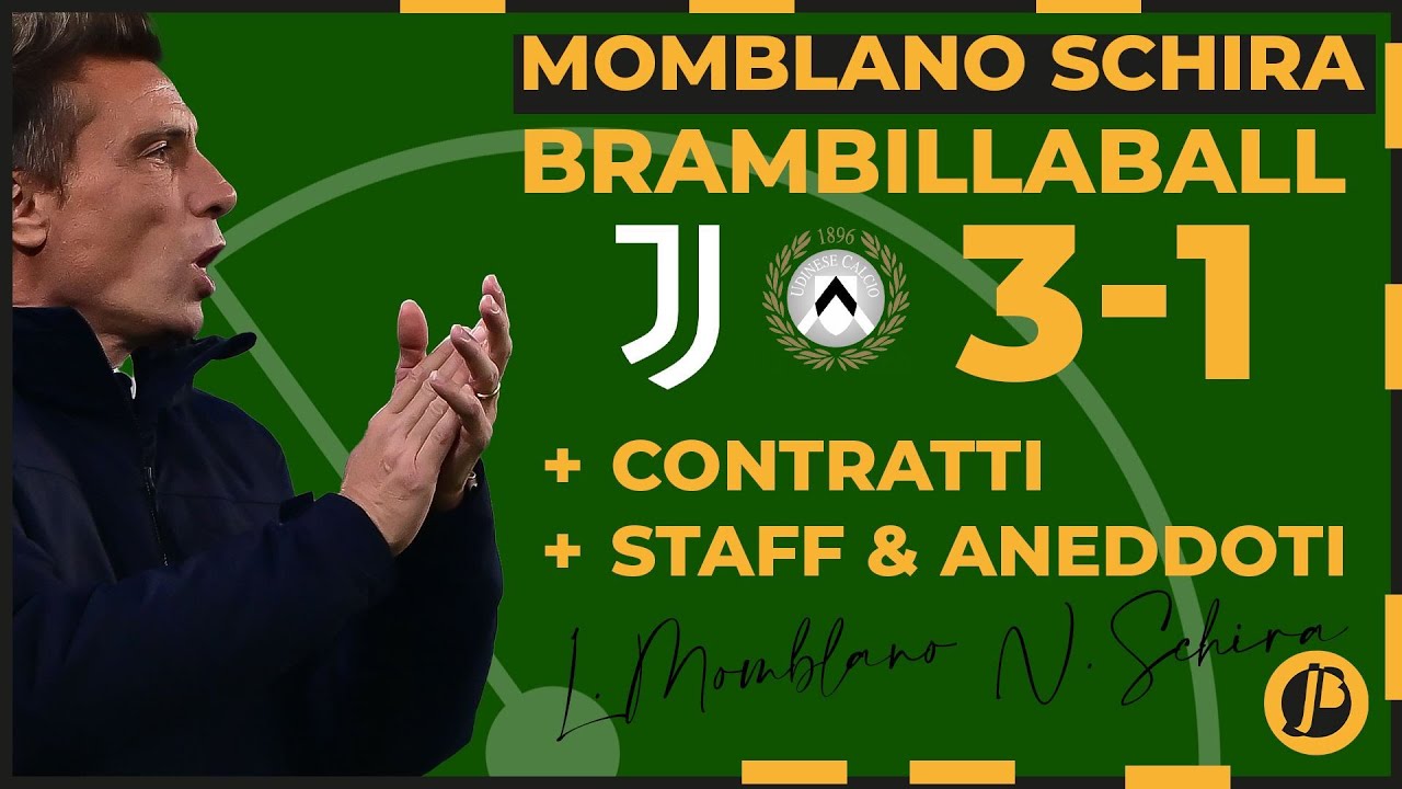 JUVE CI VOLEVA LA VITTORIA! MOMBLANO SCHIRA SU PARTITA, BRAMBILLA, CONTRATTI SPALLETTI, RETROSCENA