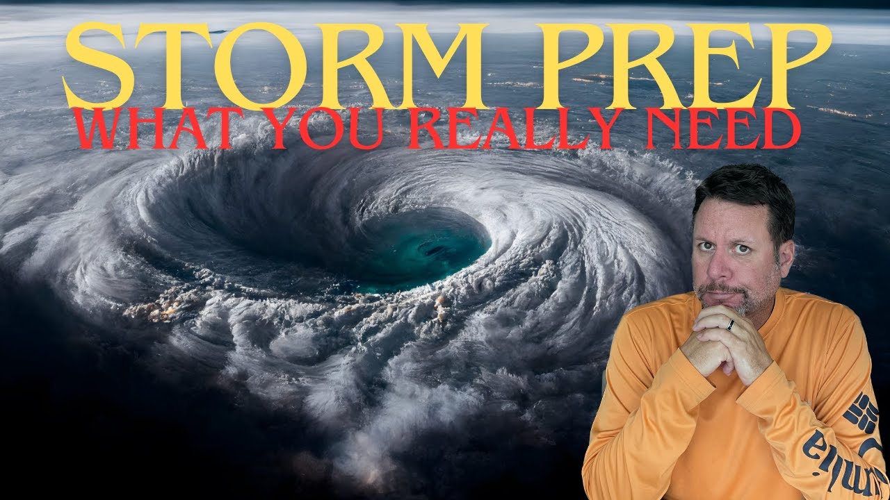 What you actually  need in order to prepare for a Hurricane