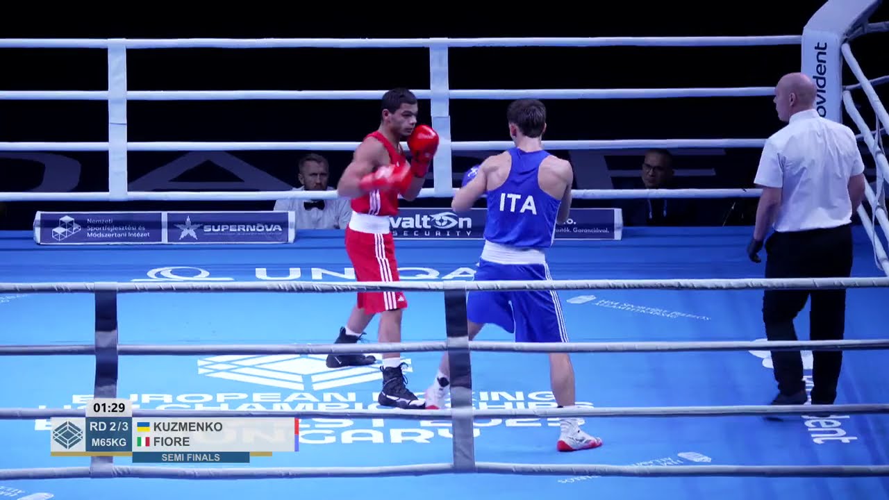 Artur Kuzmenko (UKR) vs. Davide Fiore (ITA) European U23 Championships 2025 SF's (65kg)