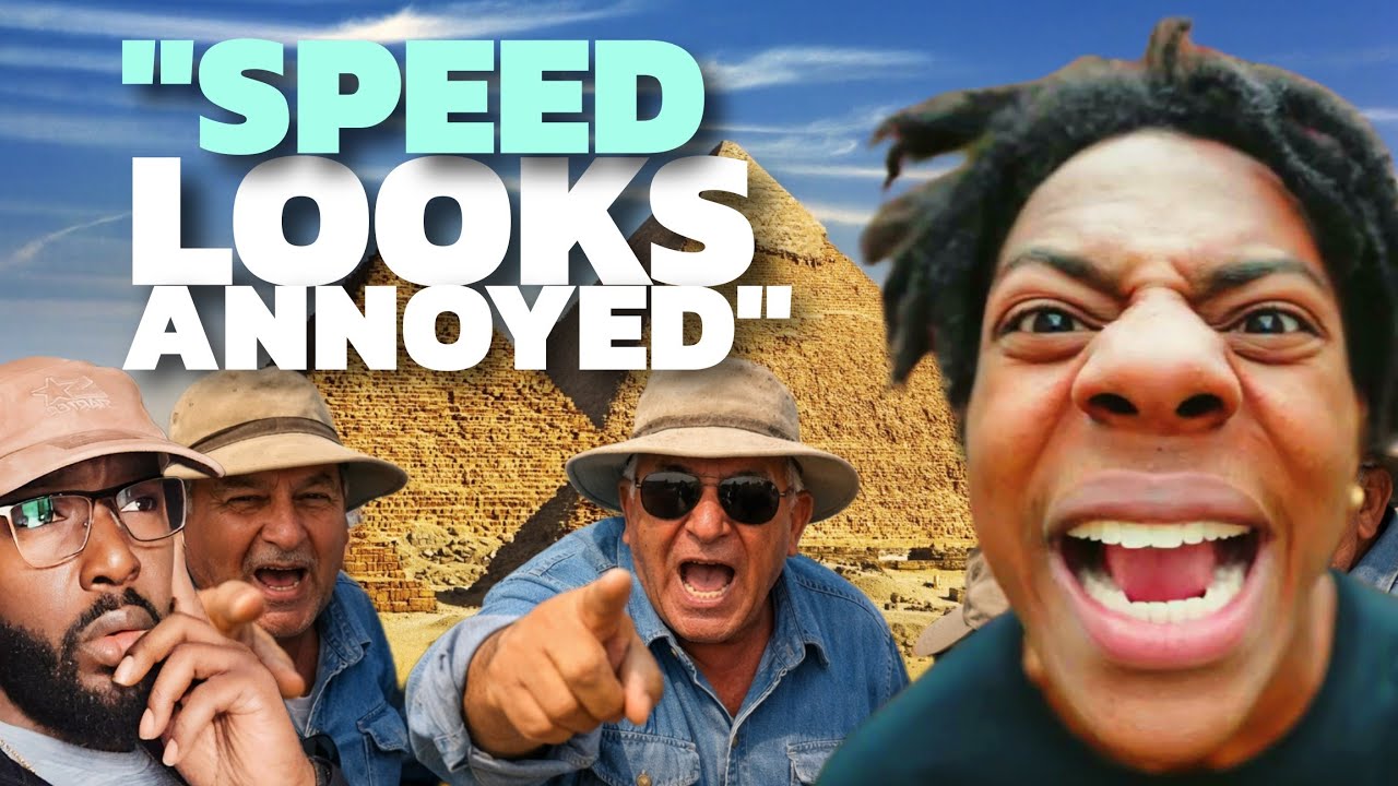 iShowSpeed accidently EXPOSES Ancient Egypt  (TKM Live React)