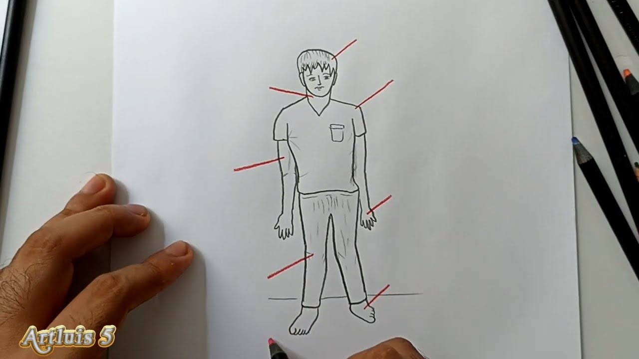Come disegnare una persona
