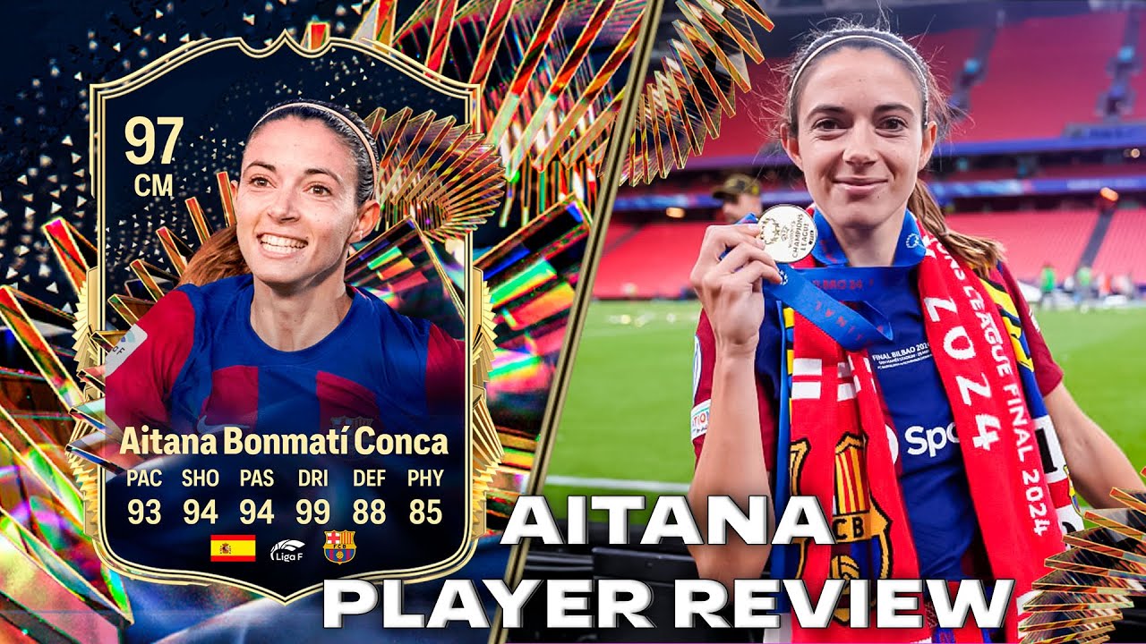 EL REGATE PERFECTO !!! // AITANA BONMAT&Iacute; 97 TOTS PLAYER REVIEW