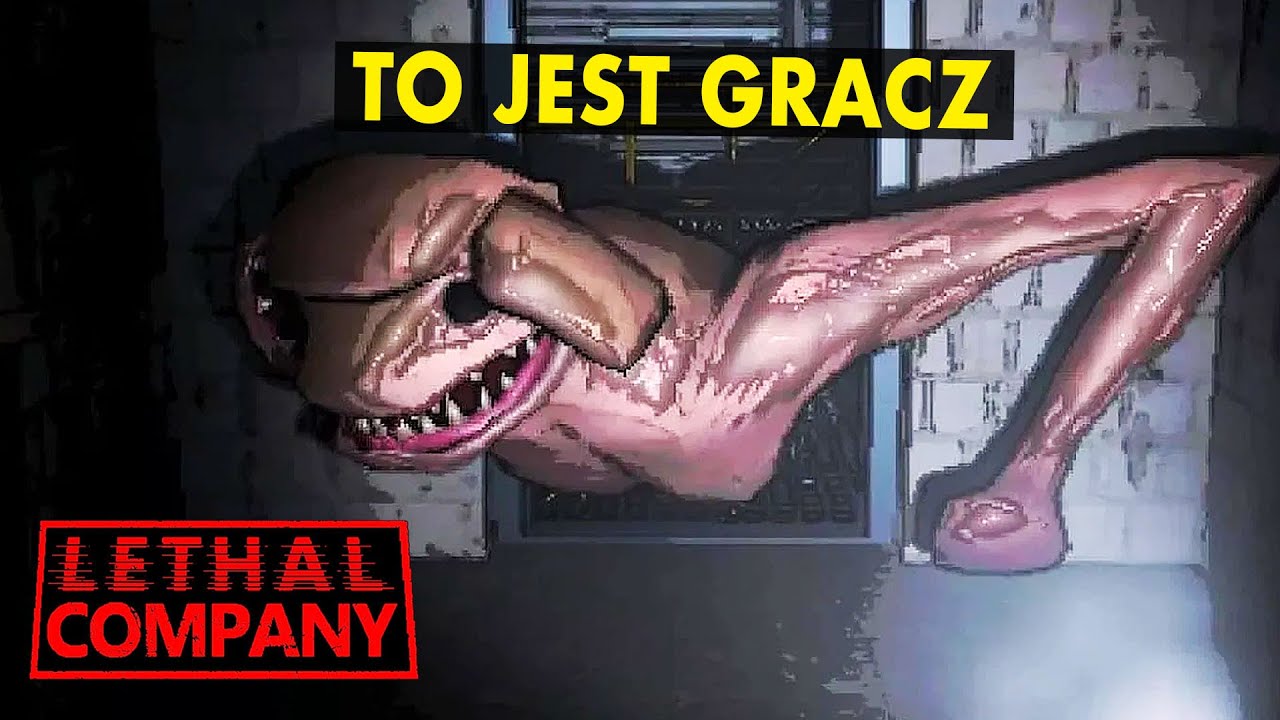 LETHAL COMPANY, ale JEDEN Z NAS GRA POTWOREM