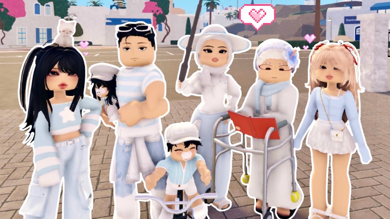 AJAK NENEK LIBURAN KE SANTORINI | 💖 Berry Avenue Roblox Indonesia