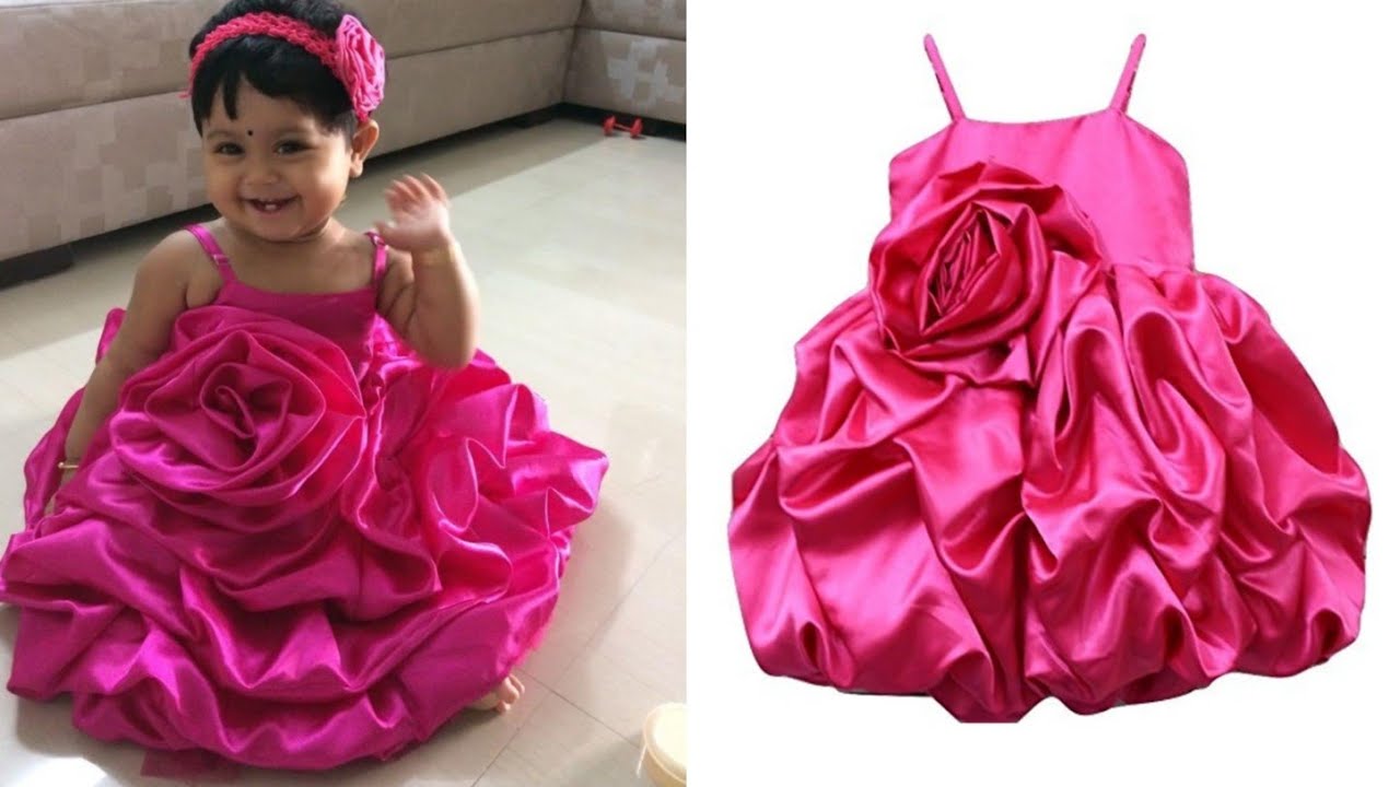 2 year Baby Girl Baby Frock Cutting Stitching || DIY || 2020 ||