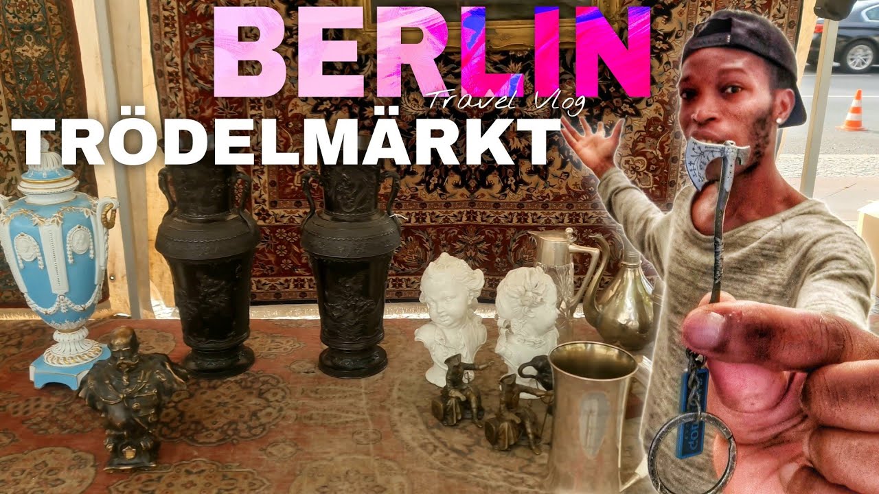 Trödelmarkt -  FLEA MARKET in BERLIN - flohmarkt - Tiergarten