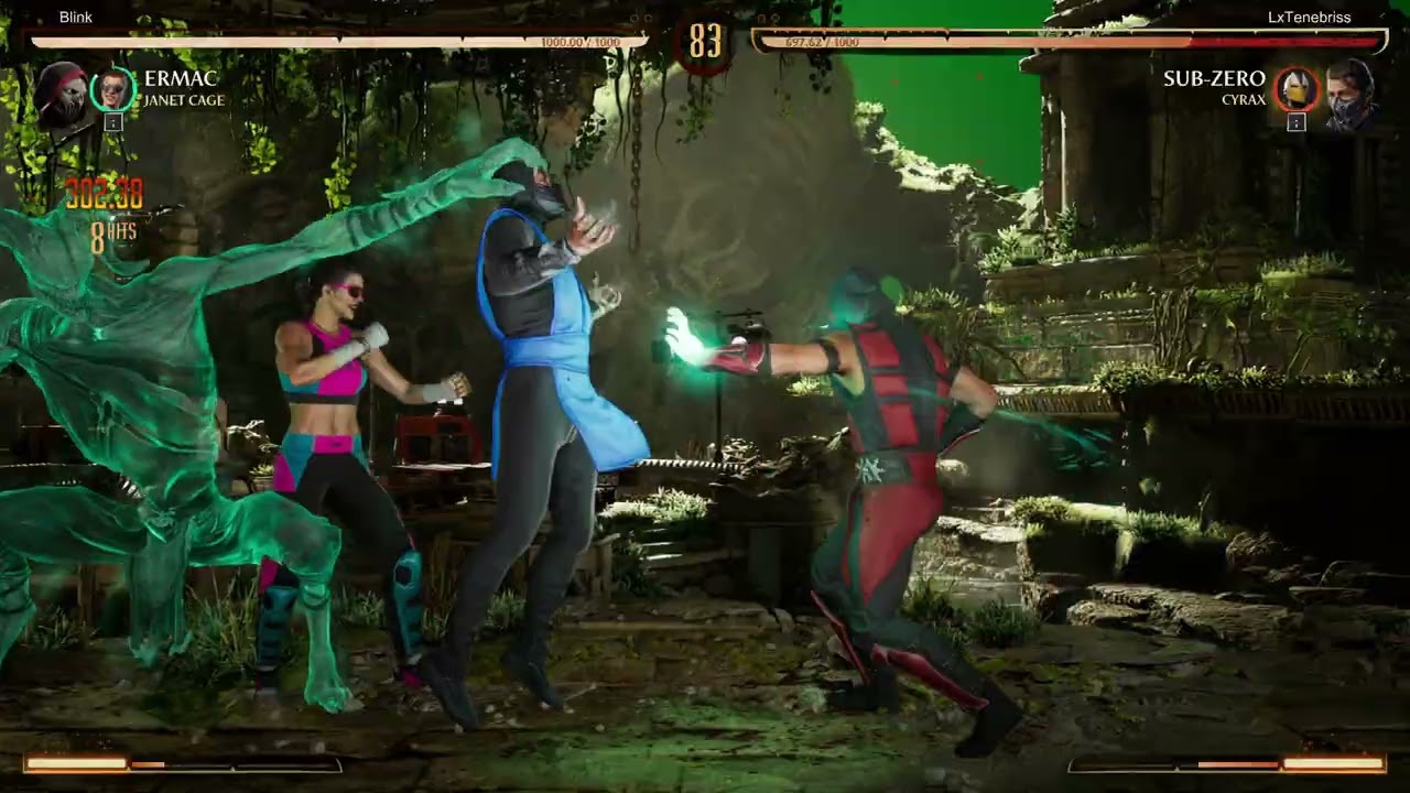 Ermac 67% Combo Online 1 BAR (MK1)