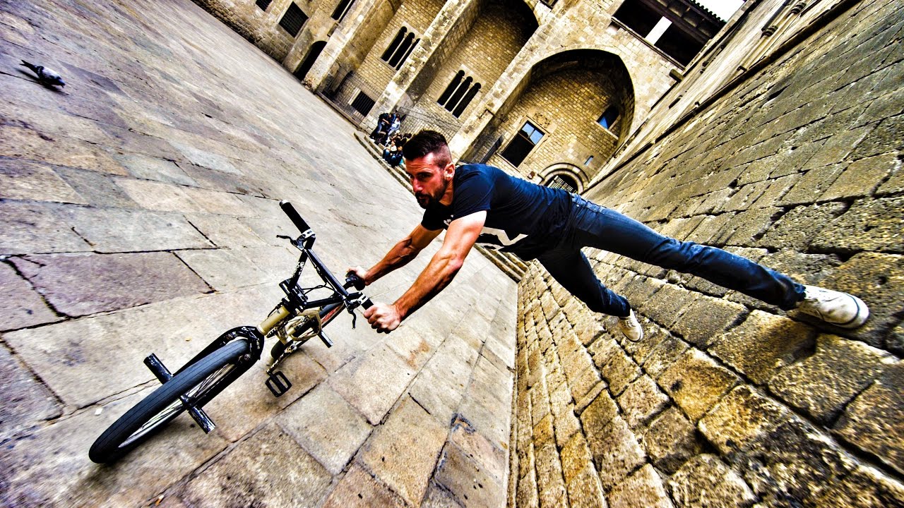 Bike Parkour 2.0 — Улицы Барселоны!