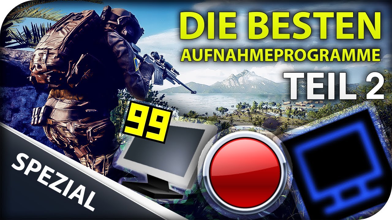 Die BESTEN Aufnahmeprogramme | Teil 2 - OBS, Loilo Game Recorder, Dxtory