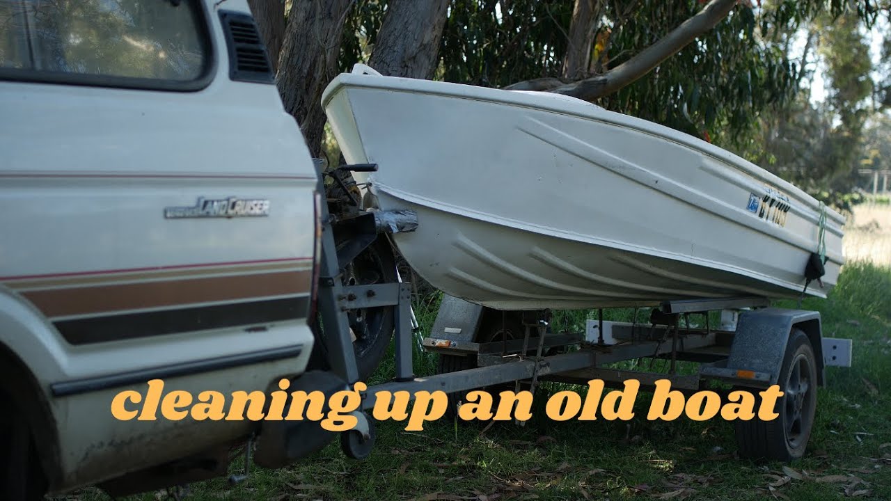 Getting the boat ready for summer