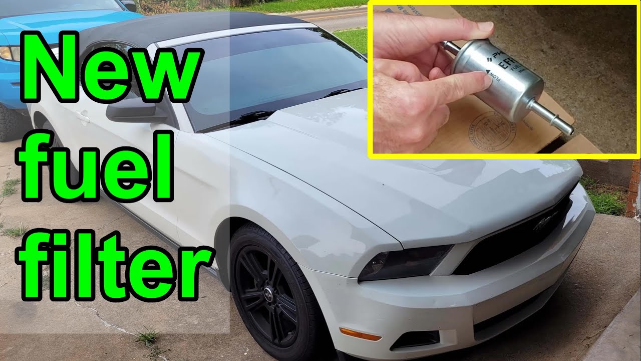 How to replace fuel filter, Ford Mustang 2005-2010