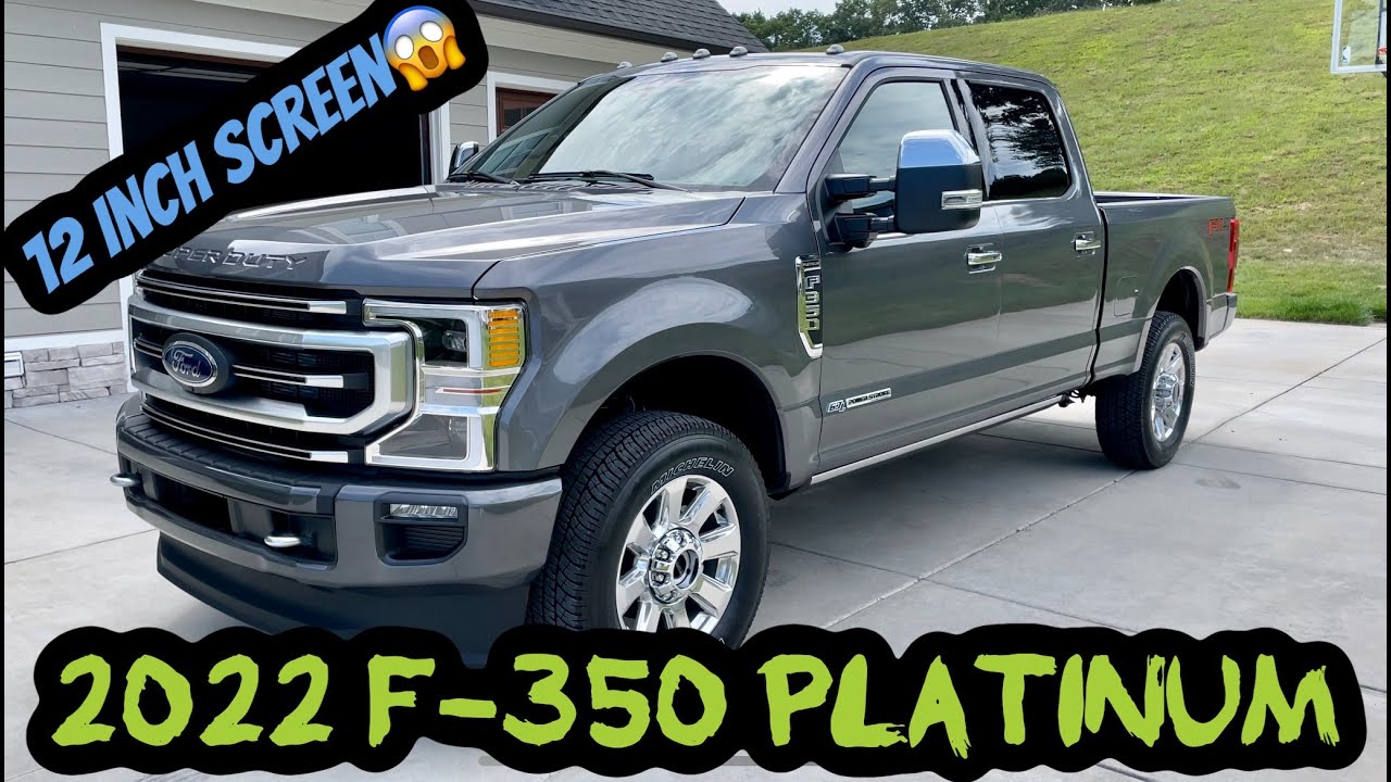 Обзор Ford F350 Platinum 2022 года