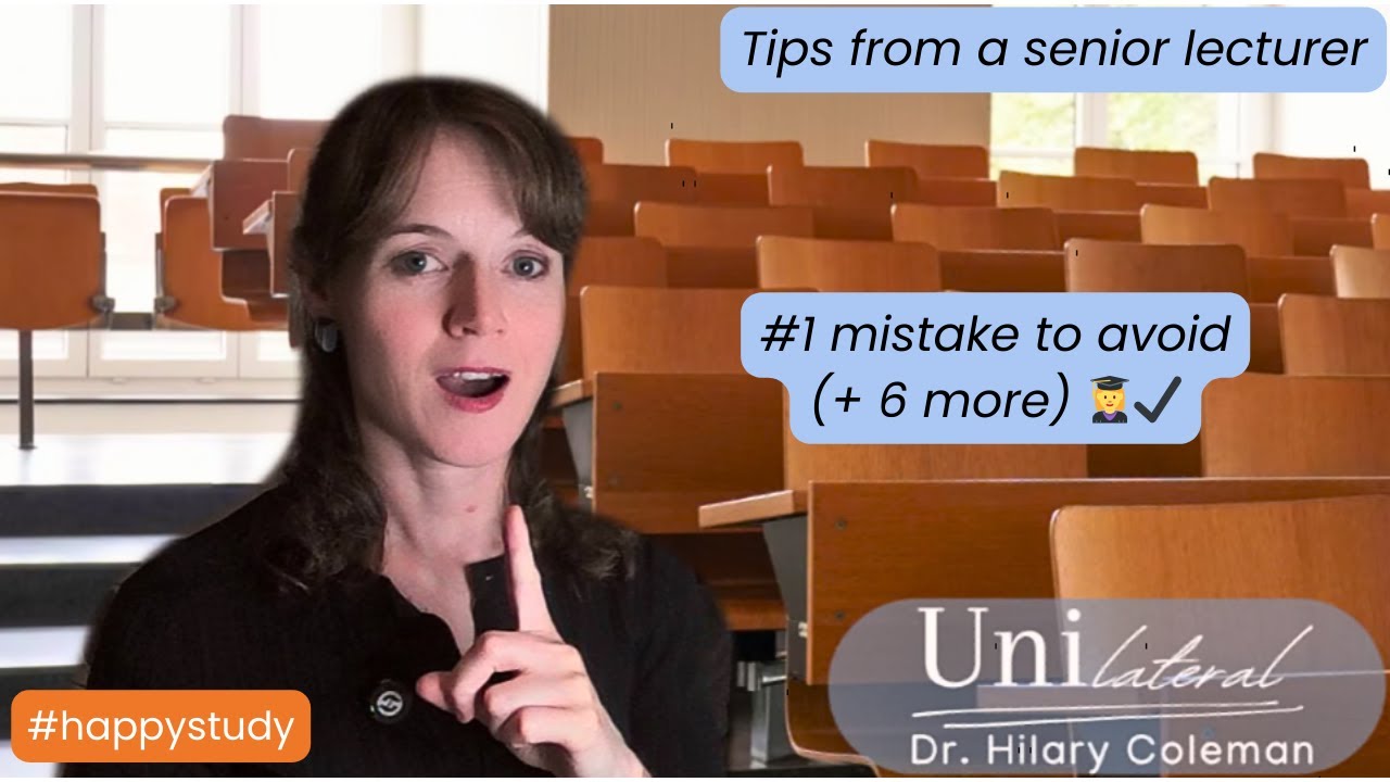 Number one mistake for new uni students to avoid