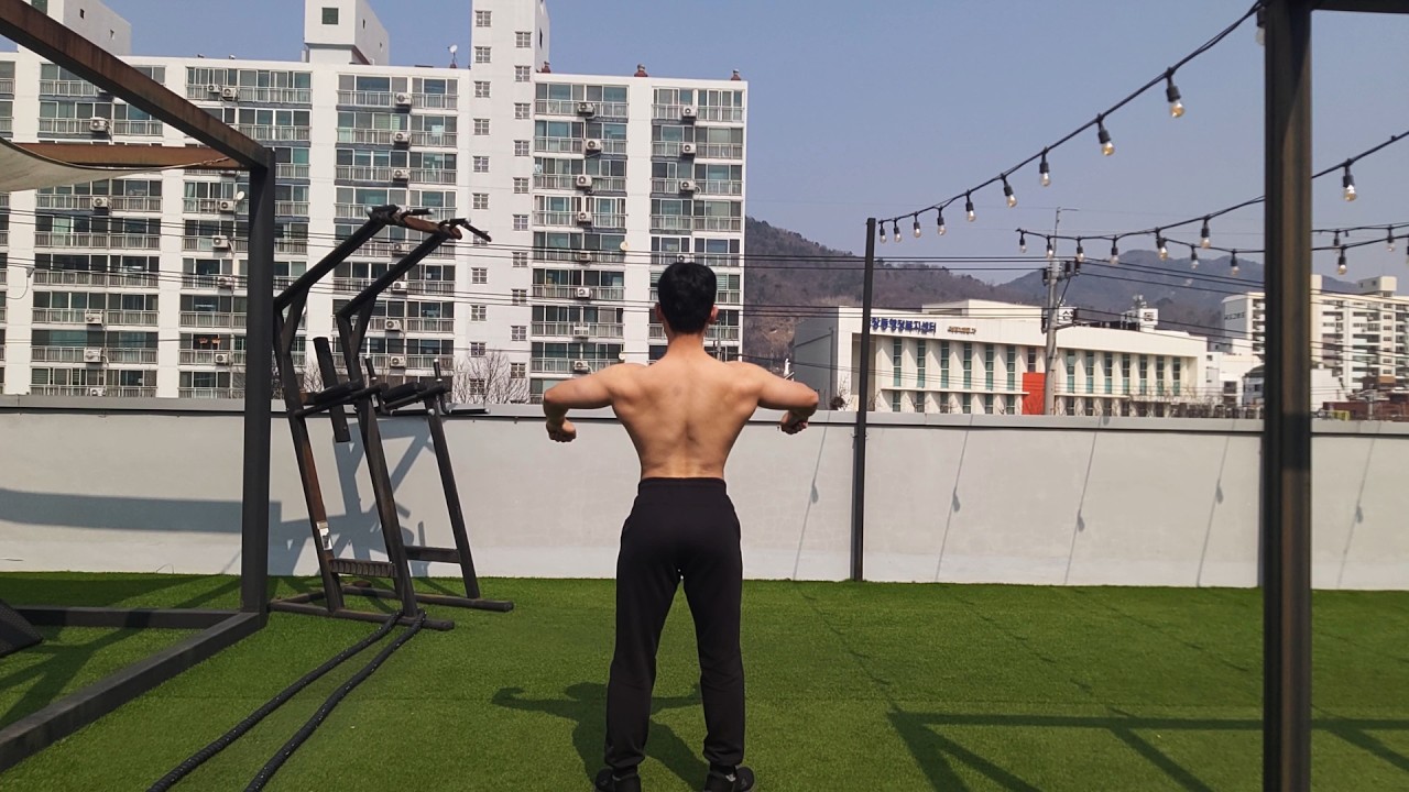 더 뇌 빼고 등 운동 28회