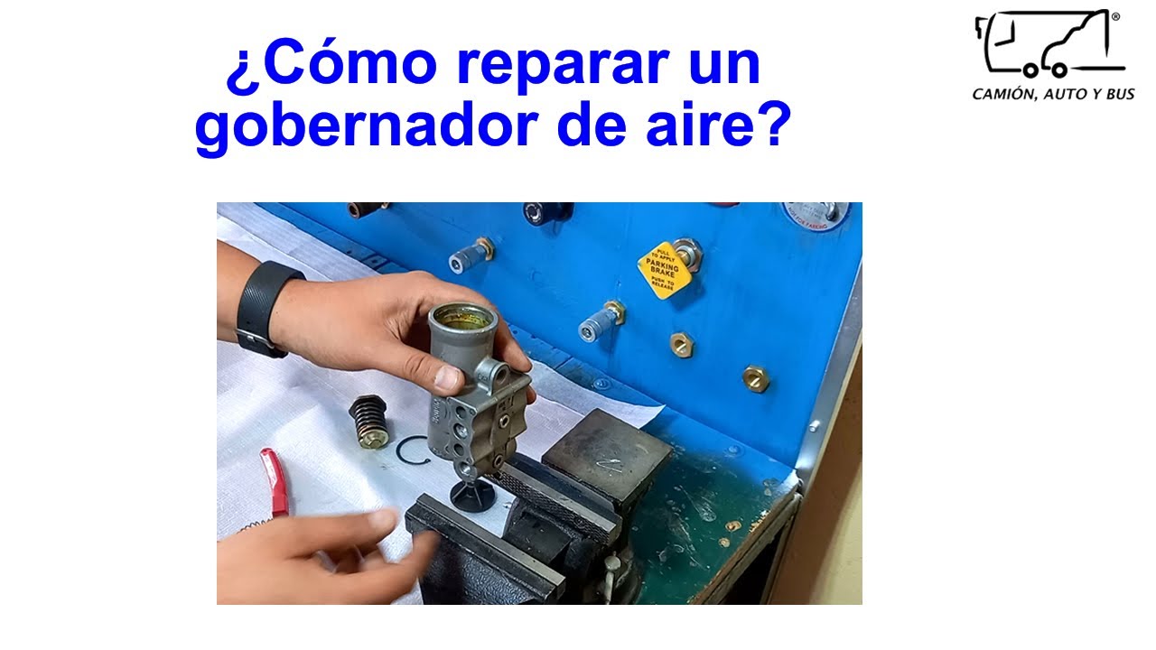 ¿Cómo reparar el gobernador de aire? | Prueba de funcionamiento