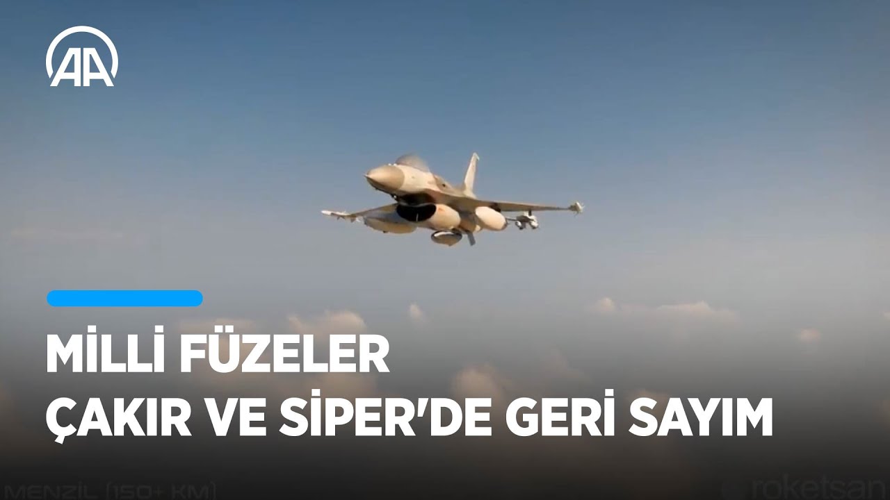 Milli f&uuml;zeler &Ccedil;akır ve Siper'de geri sayım