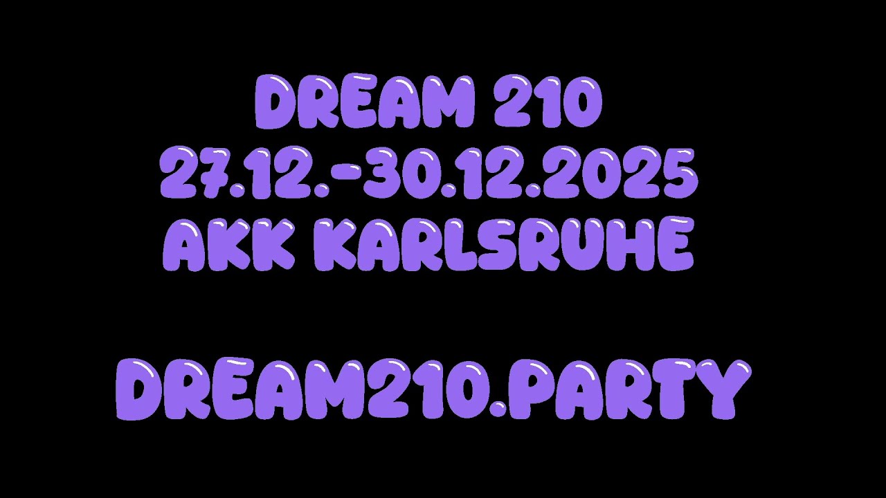 Just a dream by Digital Demolition Krew - Invite for Dream210