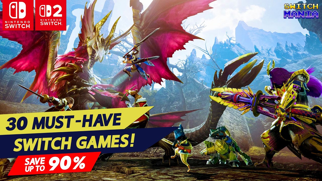 30 Must-Have Switch & Switch 2 Games on eShop Sale!