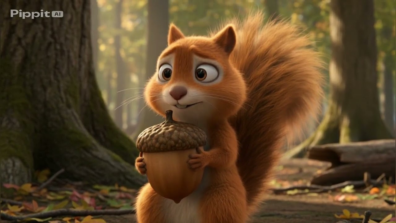 The Little Squirrel Who Shared