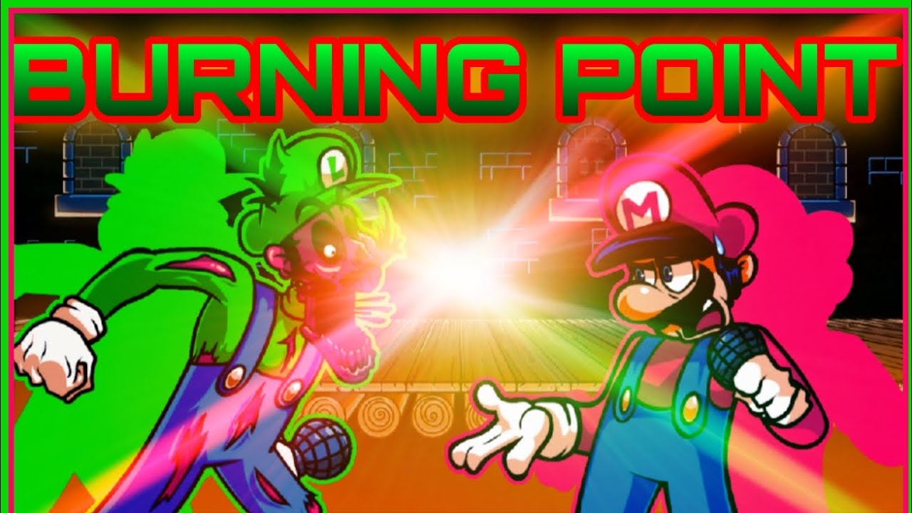 Burning Point / Boiling Point but Mario and IHY Luigi sings it (FNF Cover) 
