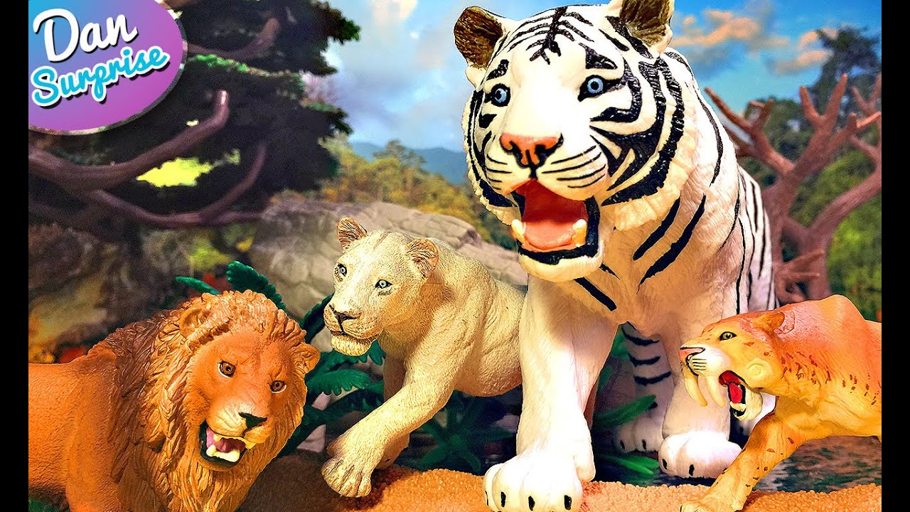 My Top 10 Favourite Big Cats Toys - Lion, Tiger, Cheetah, Jaguar, Leopard, White Lion, White Tiger