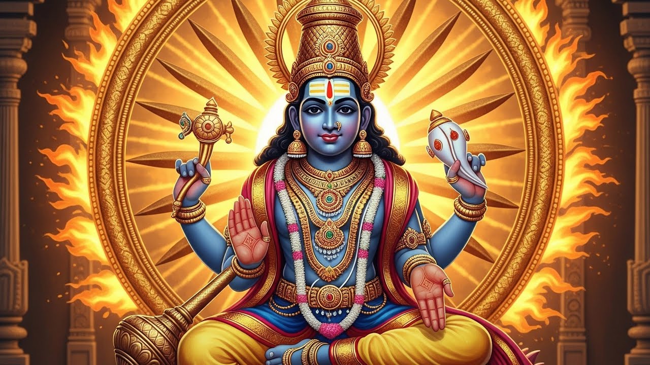“Regular Listening of Vishnu Sahasranama Brings Health, Wealth & Harmony” 🙏🙏🙏