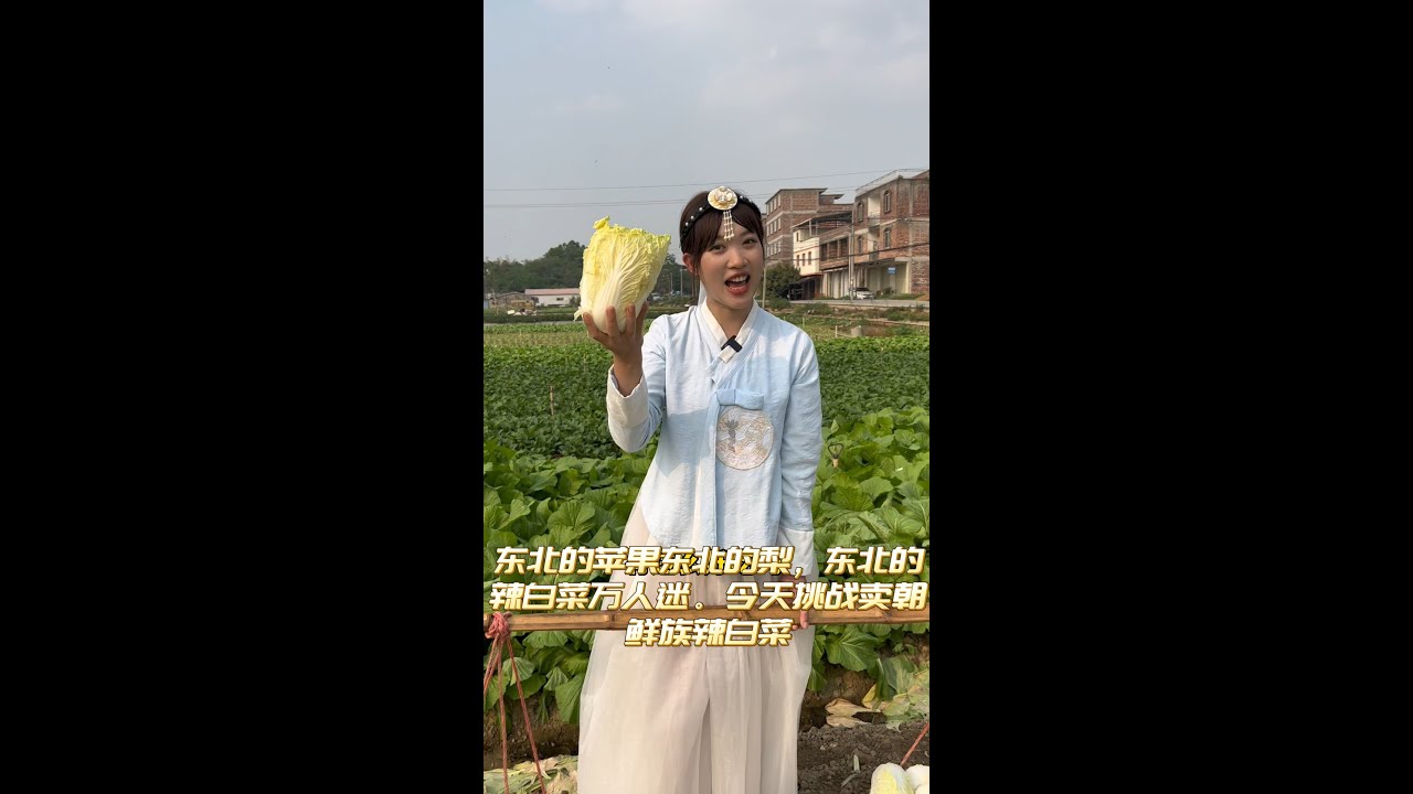 东北的苹果东北的梨，东北的辣白菜万人迷。今天挑战卖朝鲜族辣白菜