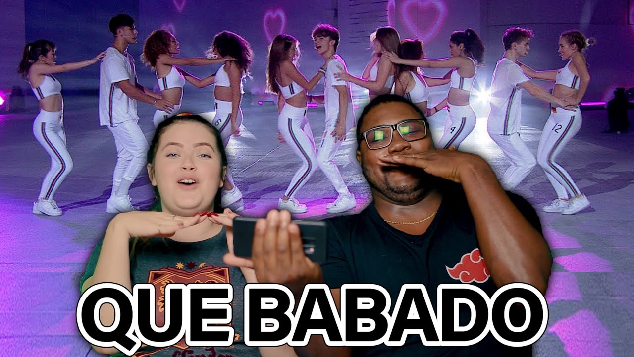 (React) Now United - 'Baila'  Professor de Dança Reagindo