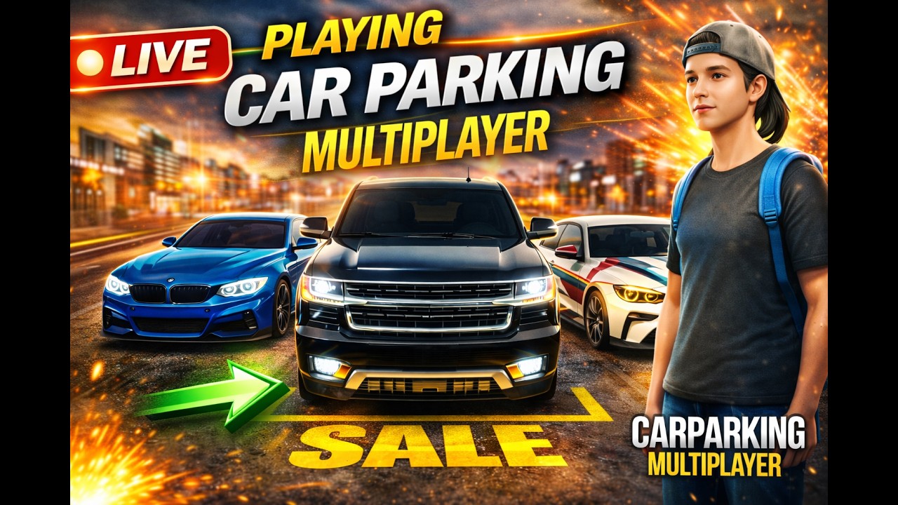 Live Premium Cars  Giveaway in  Car Parking Multiplayer