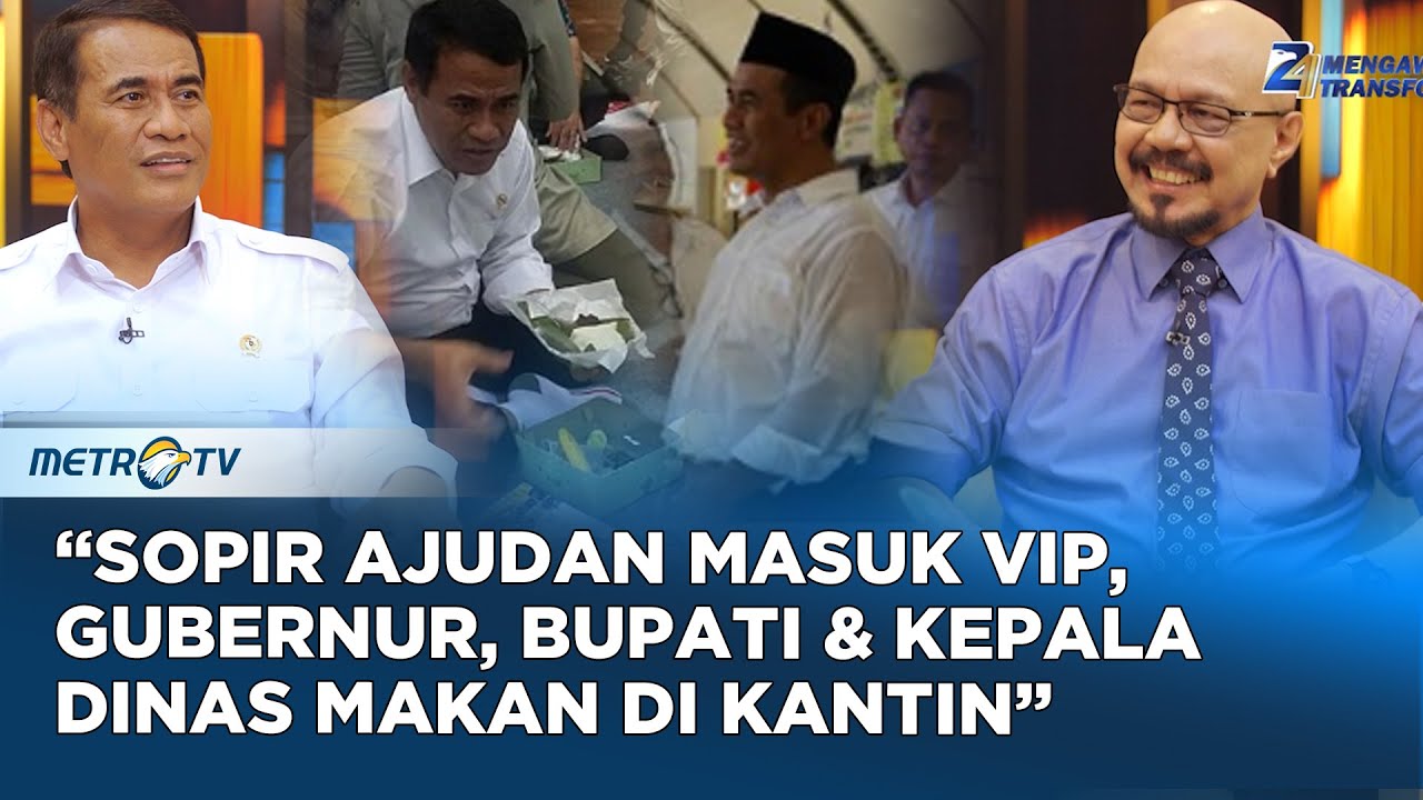 Cerita Unik Mentan Amran Pernah 'Tukar Nasib' dengan Sopir dan OB, Ini Ceritanya #kickandy