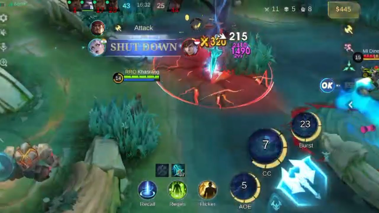 RANK PUSH MYTHIC HONOR LOBBY EUDURA 12/8/10  MLBB GAMEPLAY 