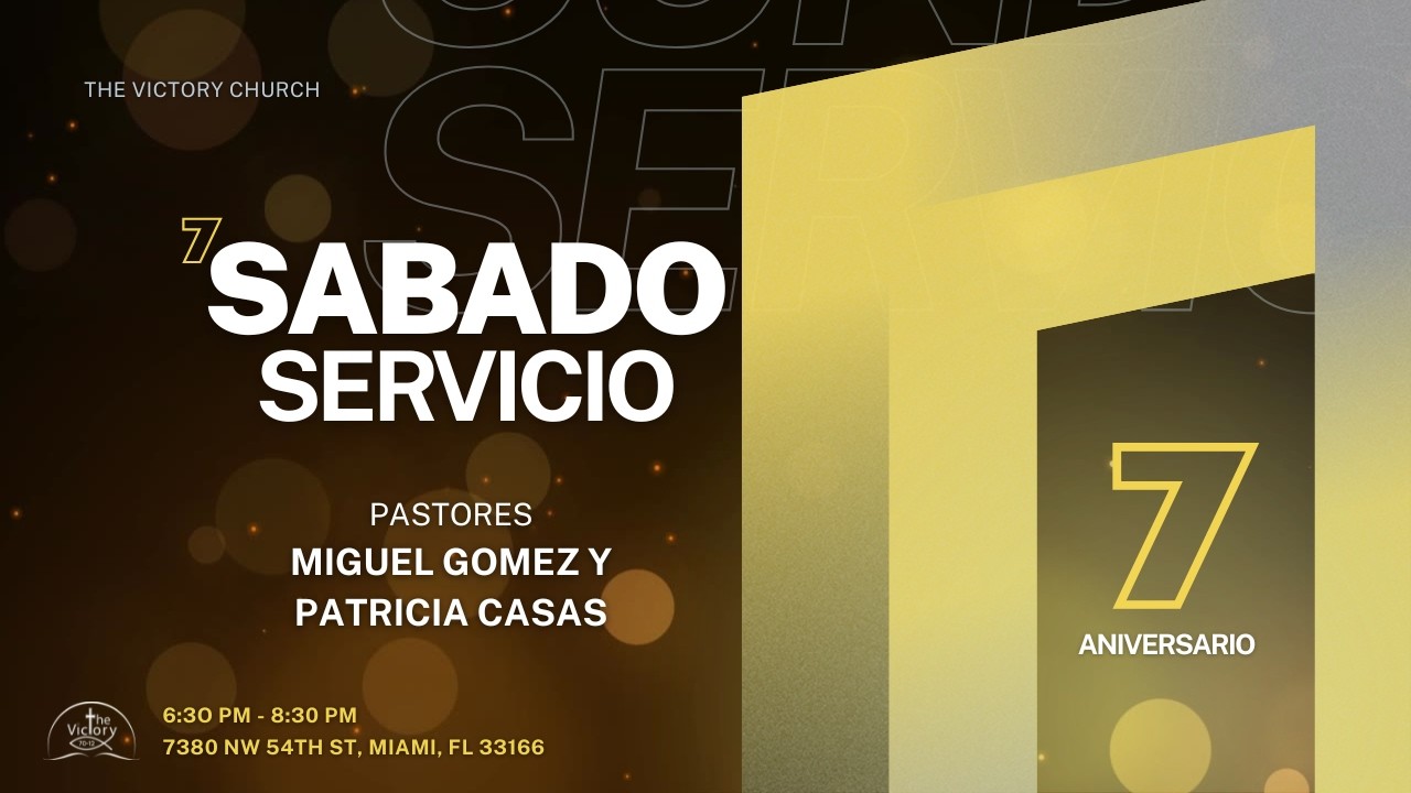 🔴 The Victory Church | Servicio En Vivo - 629 | 6:30 PM (SERVICIO DE ANIVERSARIO)