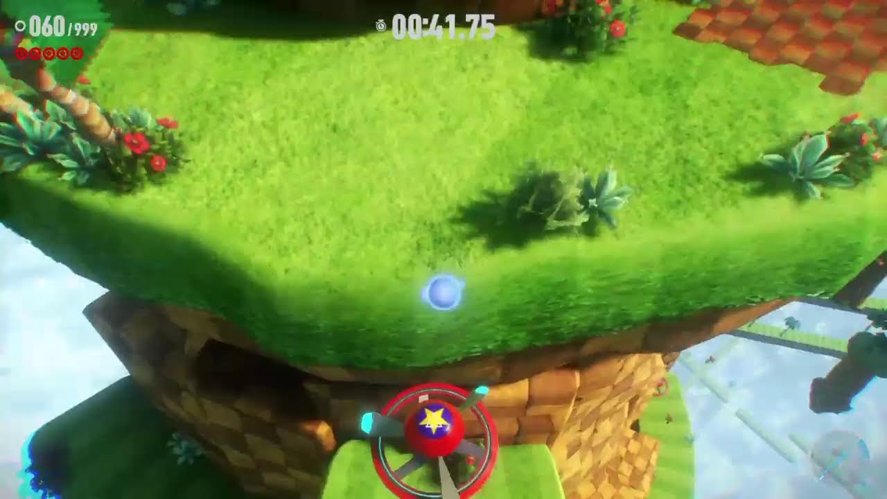 Making some progress in Ares Island in Sonic Frontiers