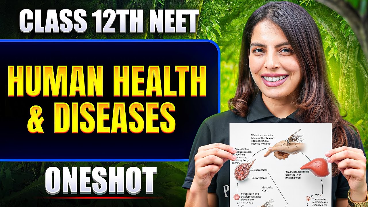 Human Health & Diseases in ONE SHOT | All Concept & PYQ | Basics to Advanced | Class 12 NEET