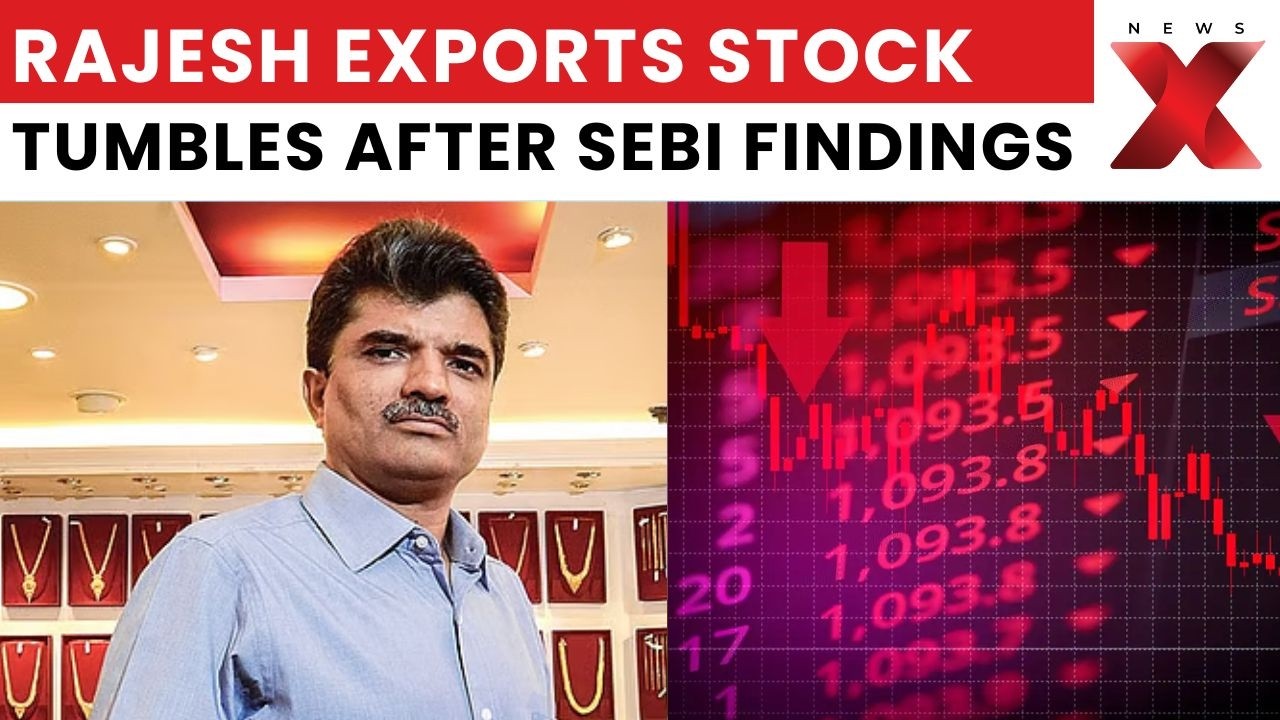 Rajesh Exports Shares Crash Again After SEBI Flags Massive Revenue Inflation | NewsX