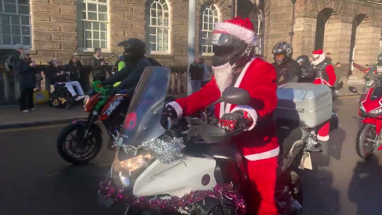 Christmas star bikers toy run 2025