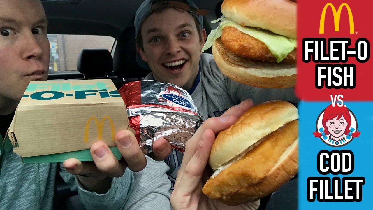 McDonald's Filet-O-Fish VERSUS Wendy's Cod Fillet