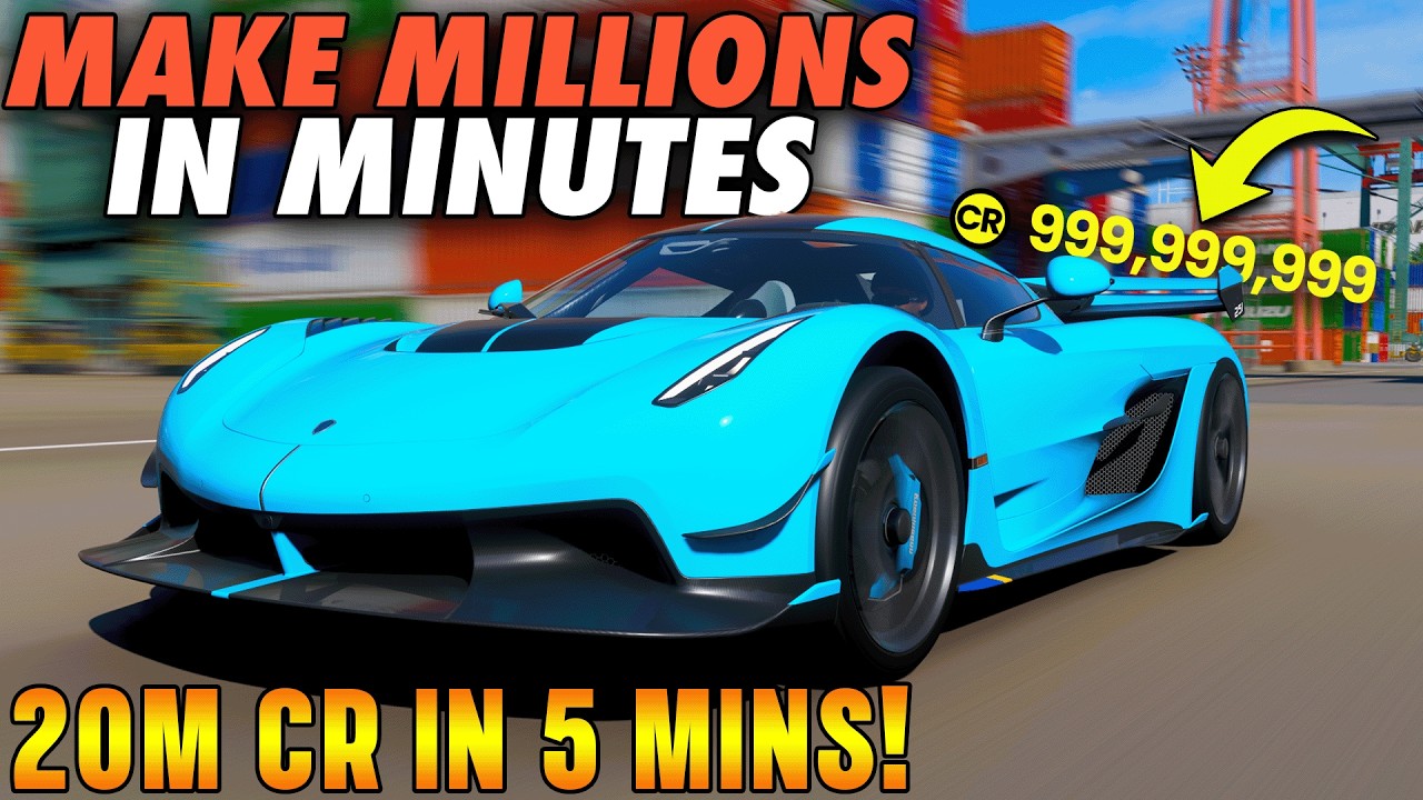 Как БЫСТРО заработать деньги в Forza Horizon 6 &mdash; 20 МИЛЛИОНОВ кредитов за 5 МИНУТ &mdash; Глитч на беск...