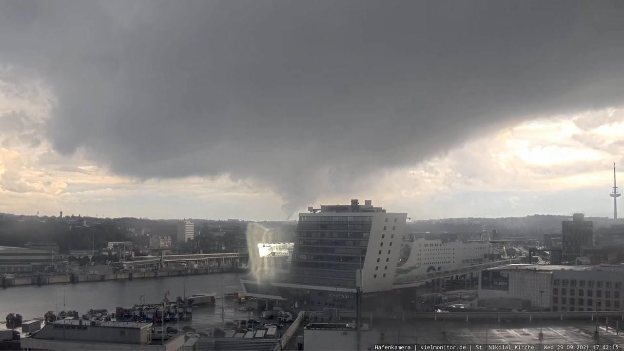 Kiel - tornado timelapse 29Sep2021