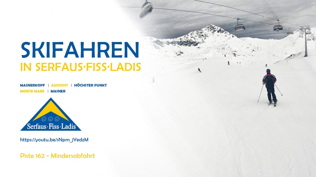 Serfaus Fiss Ladis - Piste 162 (rot) - Mindersabfahrt
