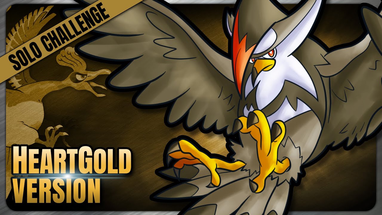 Staraptor-line Itemless Speedrun - Pokemon HeartGold
