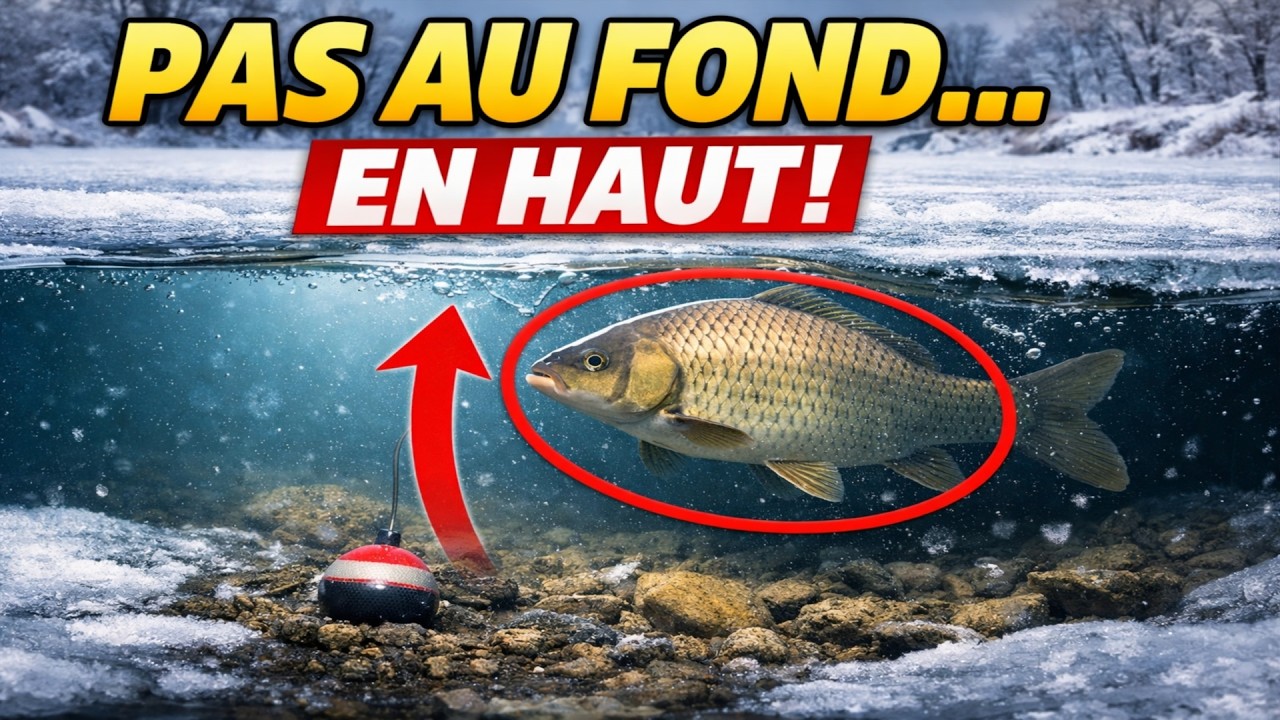 On vous MENT depuis 30 ans : Le poisson n'est PAS au fond en hiver (Voilà pourquoi vous ne prenez r