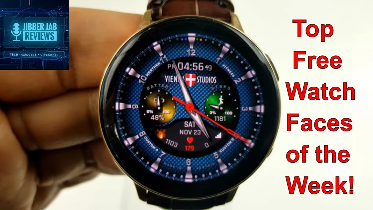 TOP FREE Must See & Must Download Samsung Galaxy Watch Active 2/Galaxy Watch/Gear S3 Watch Faces!