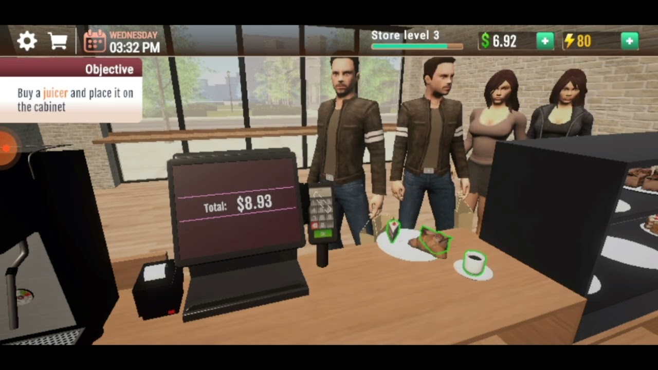 Coffee shop simulator part #5