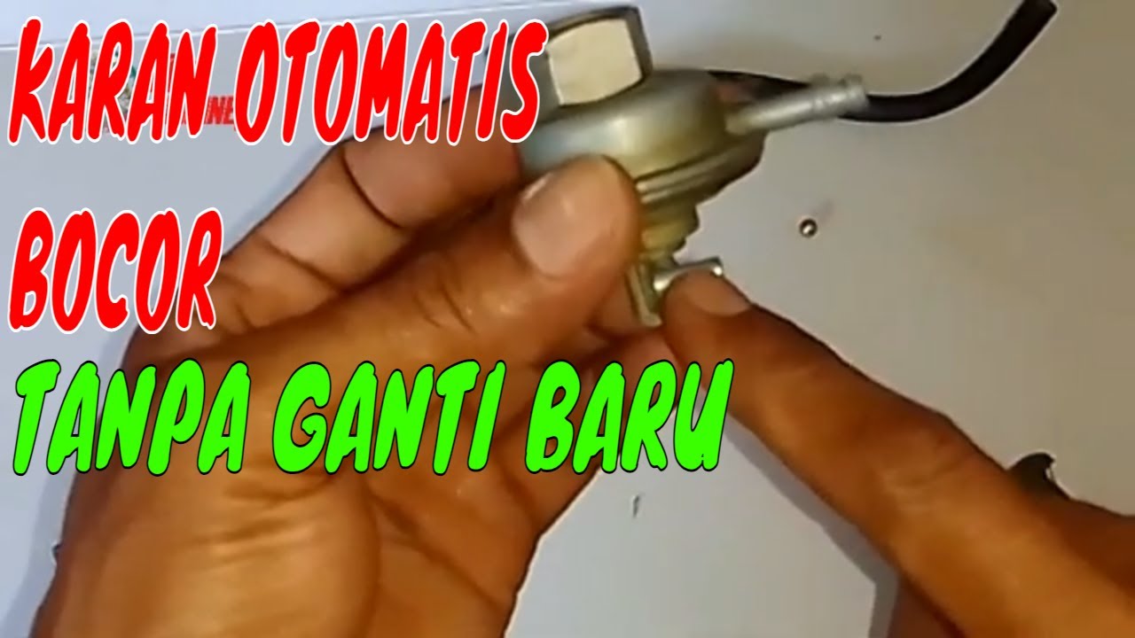 cara atasi kran bensin otomatis rusak/bocor vario beat karbu